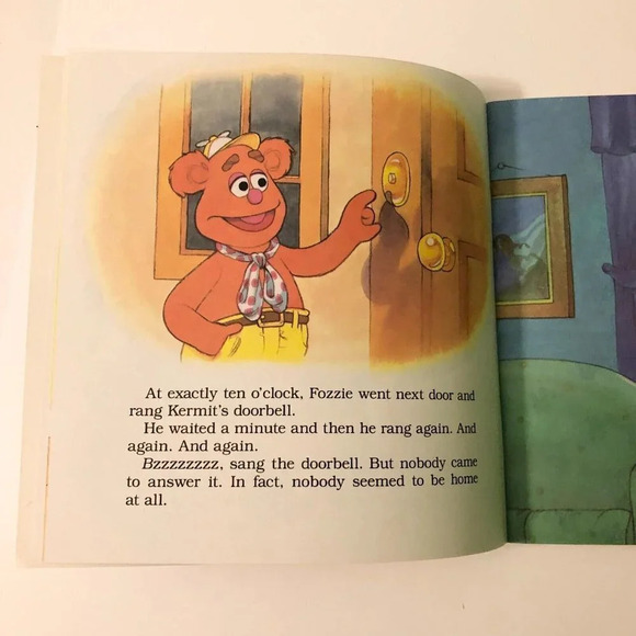 Vtg Lot of 2 Muppet Kids Moms Having a Baby and Im Mad At You Golden Books - Picture 8 of 16